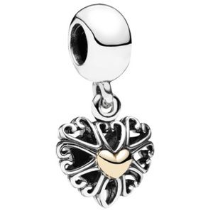 Authentic Pandora Filled With Love Dangle Charm